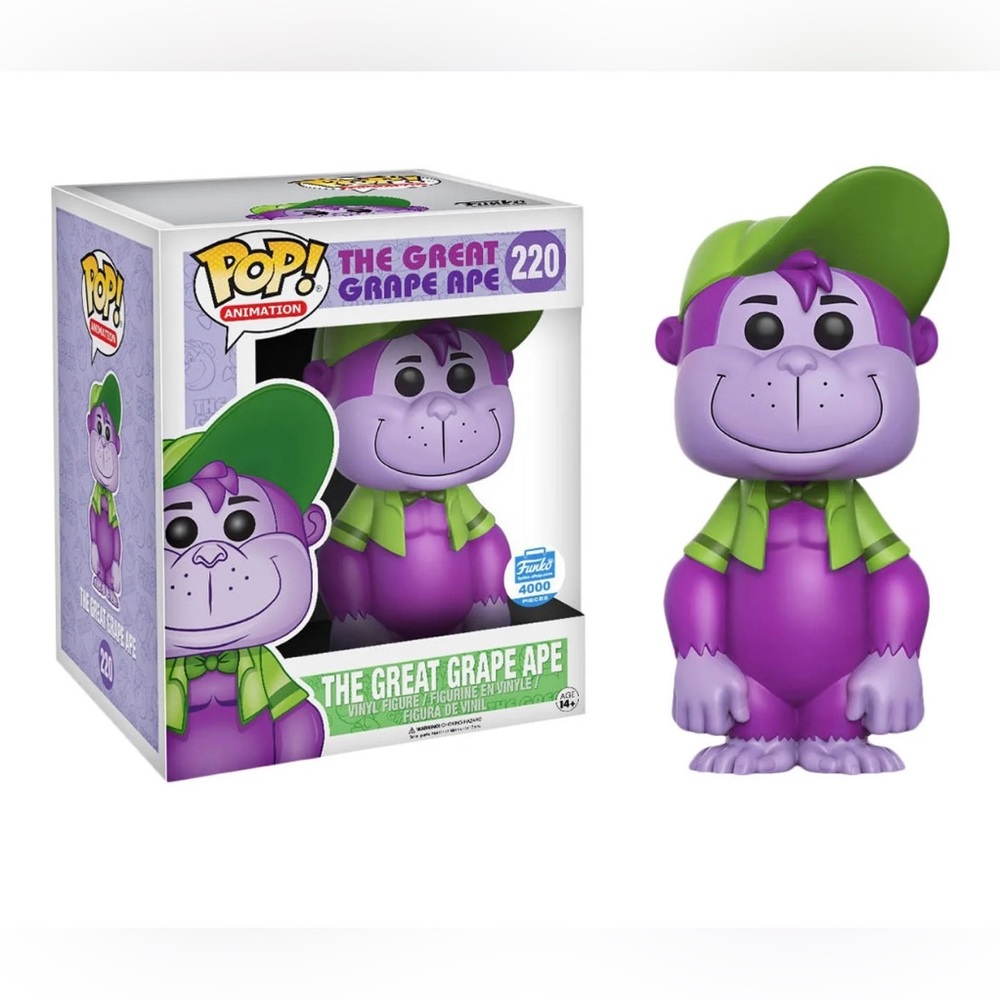 Funko Pop! Animation The Great Grape Ape‎ The Great Grape Ape 6 inch Figure #220